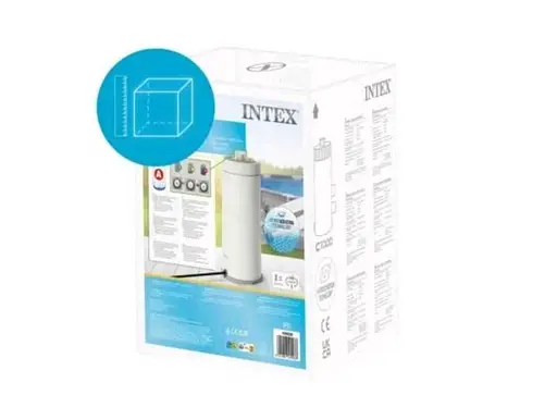 Картриджный фильтр насос 26638 Intex C1000 3 785 л/год, тип А, в коробке (6941057429038) - фото 1