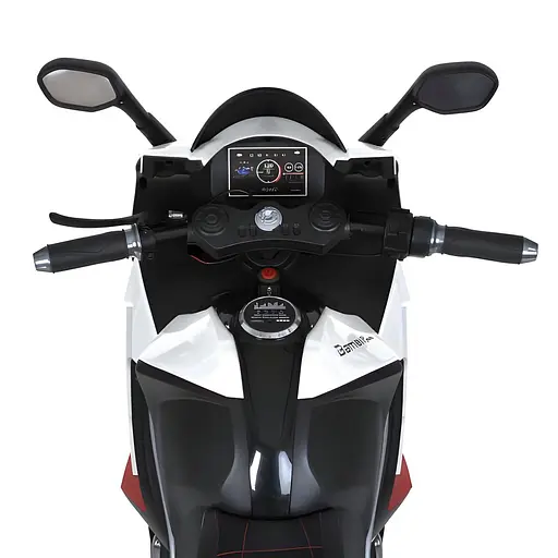 Электромобиль детский Bambi Мотоцикл Ducati M 6013EL-1 24V на аккумуляторе с USB музыкой и дополнительными колесами - фото 5