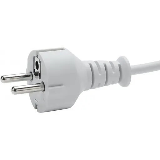 Кабель питания от сети 220 вольт для Apple MacBook ExtraDigital KBP1796 1.8 м белый - фото 6