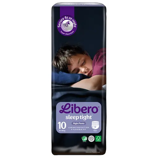 Підгузки-трусики Libero Sleep Tight 10 (35-60 кг), 9 шт. - фото 2