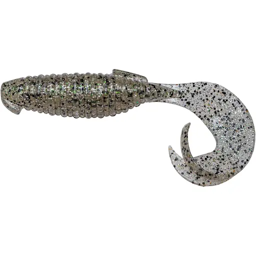 Силікон Keitech Flapper Grub 4" #320 Silver Shad (7 шт/уп)