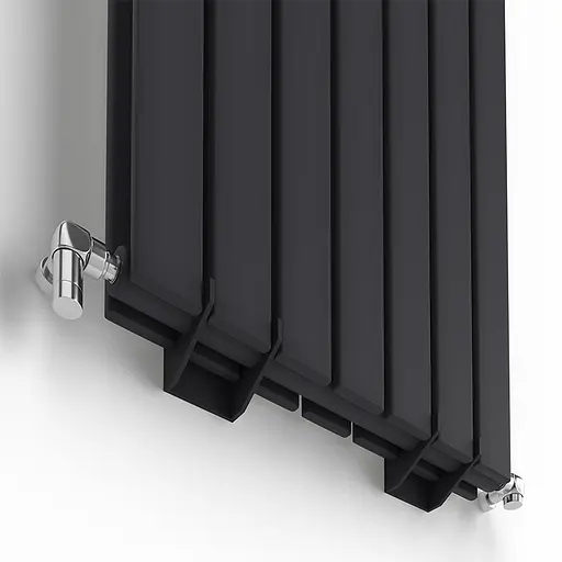 Радіатор дизайнерський Ideale Vittoria 12 7/1600/476 чорний, Чорний - фото 2