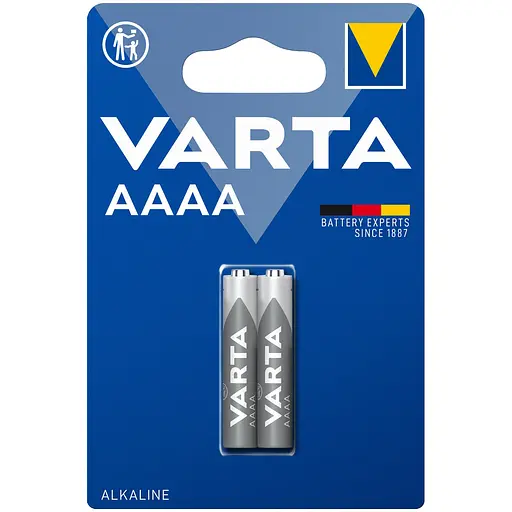 Батарейка Varta AAAA 2 шт. (4061101402) - фото 1