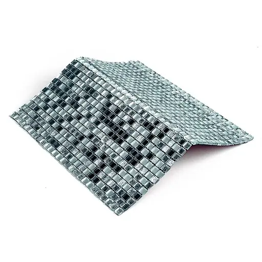 Мозаїка дзеркальна Wall Sticker 298х298х4.5 мм Срібло SW-00002371 - фото 3