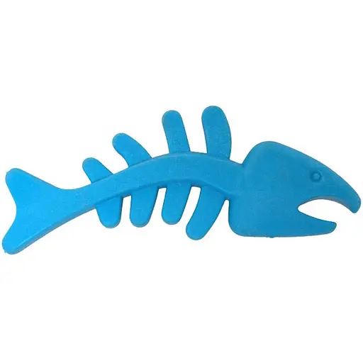 Игрушка для собак Tatrapet Dental Gum косточка-рыбка резиновая 12.5 см в ассортименте