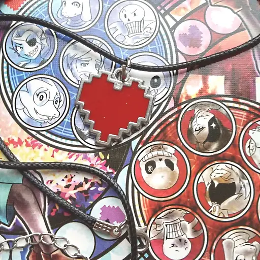 Кулон GeekLand Андертейл Undertale Серце Heart UT.52.31 - фото 2