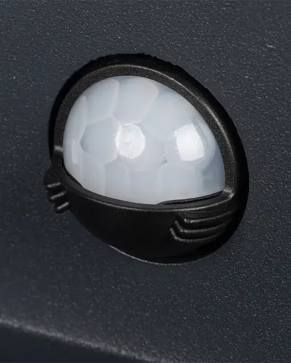 Вуличний світильник з датчиком руху Kanlux 28994 Reka LED 1x7W 4000K 340Lm IP54 графітовий - фото 2