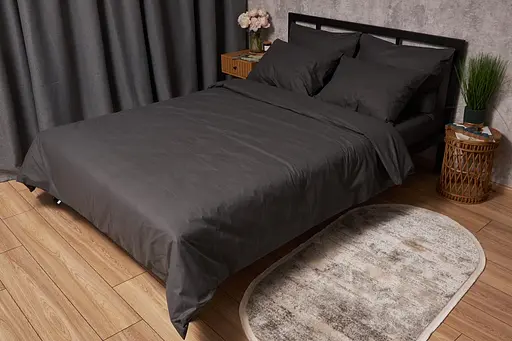 Підковдра Moon&Star Бязь Gold Люкс Sweat Gray Двоспальна 175x210 см - фото 1