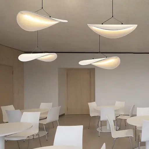 Светильник в органических мотивах на 3 световых режима Ø 40 см | Ст. D 8643-400 | Line F - фото 1