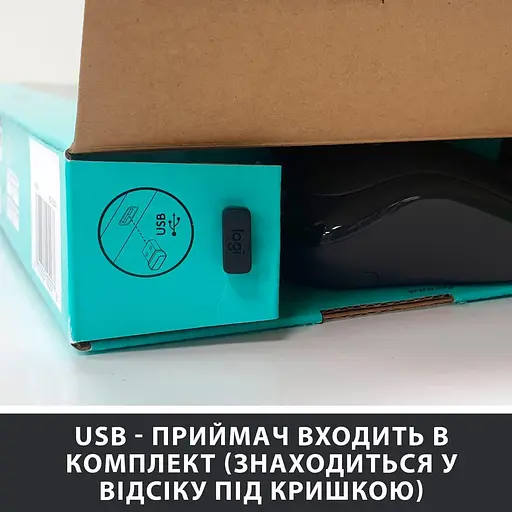 Комплект (клавіатура + миша) Logitech MK270 Wireless UA Black (920-004508) - фото 10