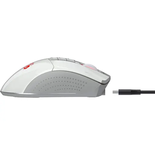 Миша Bloody A4Tech R90 Plus White (R90 Plus (Greyish White)) - фото 4