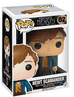 Фігурка Funko Pop Fantastic Beasts Фантастичні Створіння Newt Scamander Ньют Скамандер 10 см 02FB - фото 3