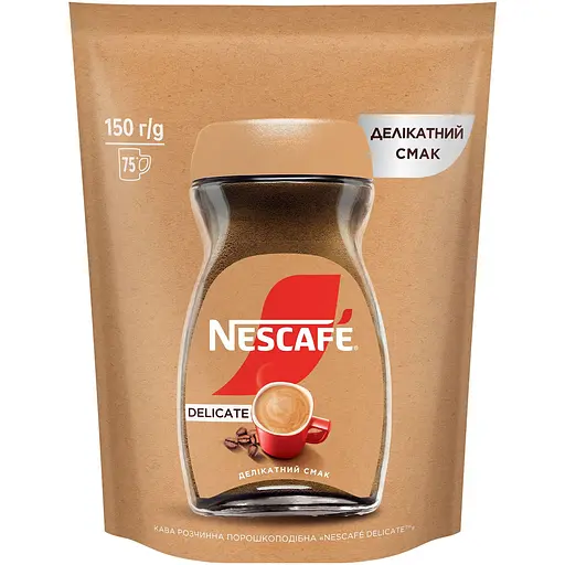Кофе Nescafe Delicate растворимый порошкообразный 150 г