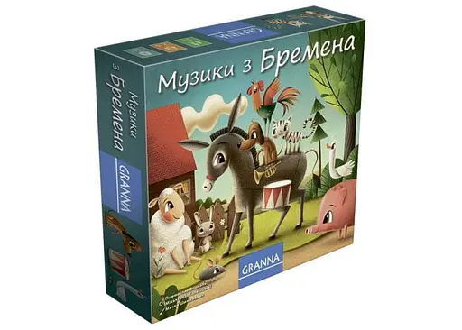 Настольная игра Granna Музыканты из Бремена (Muzykanci z Bremy) (укр.) (84290)