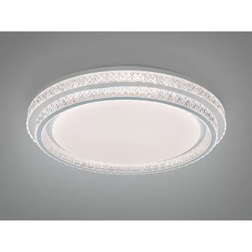 Світлодіодна стельова люстра Romin біла 34 Вт до 6 м² - фото 1