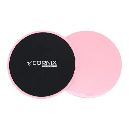 Диски-слайдеры Cornix Sliding Disc для скольжения (глайдинга) 2 шт XR-0182 Pink - фото 1
