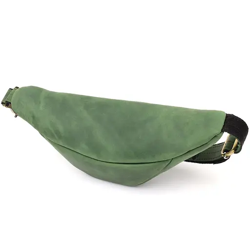 Стильна чоловіча бананка відмінної якості з натуральної шкіри вінтажної шкіри. SHVIGEL 34х14х7 см sum0027444 - фото 12