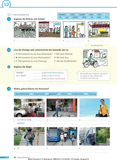 Beste Freunde. Arbeitsbuch mit Audios online A1.2 - фото 4