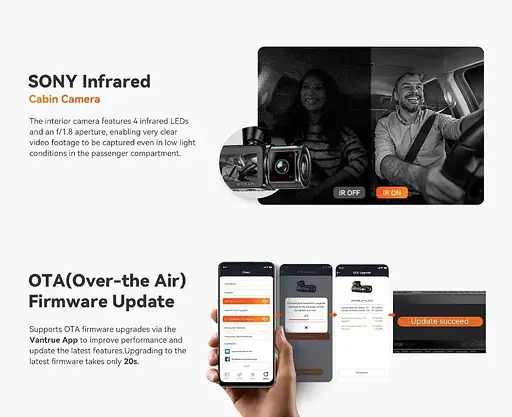 Видеорегистратор Vantrue Nexus N4 Pro - фото 7