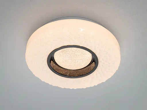 LED стельовий світильник Romin чорний 22 Вт 5 м² - фото 3