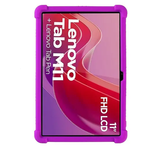Чехол SoftGel Kids детский Xiaoxin Pad 2024/Tab M11 TB330FU TB331FU Фиолетовый - фото 2
