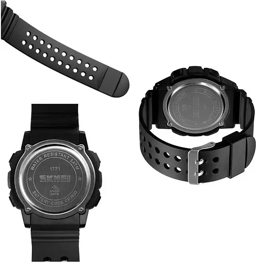 Детские спортивные часы Skmei 1771 (с белым цифербатом) - фото 7