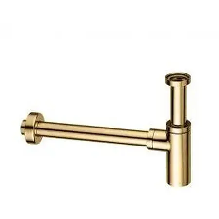 Сифон для раковини Paffoni 1”1/4G honey gold ZACC240HG, Золотий - фото 1