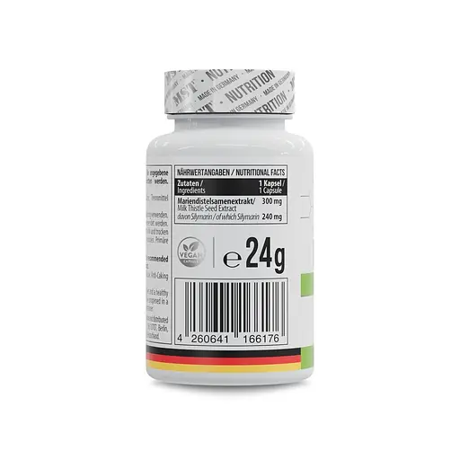 Розторопша MST Milk Thistle 300 mg, 60 капсул для печінки та детоксикація - фото 2