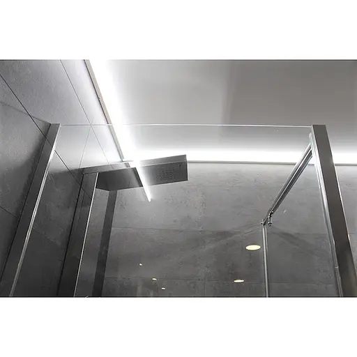 Душевая кабина Dusel A-516 100x100x190 прозрачная, Универсальная, прозрачная, хром, 100x100 - фото 10