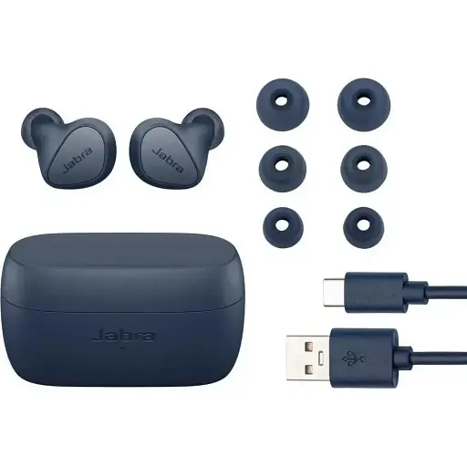 Навушники TWS Jabra Elite 4 ANC Navy (100-99183001-99) Global - фото 6