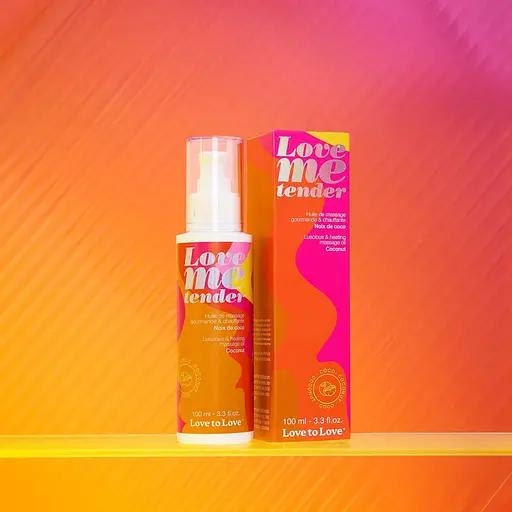 Массажное масло Love To Love - Love Me Tender, Noix De Coco (100 мл) - фото 2