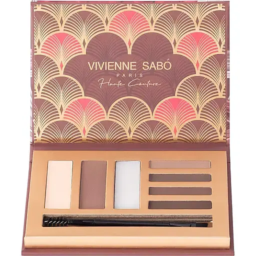 Палетка для бровей Sabo Haute Couture Triomphe: тени + воск тон 01, 7.8 г (8000019946499) - фото 1