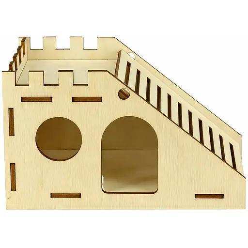 Домик деревянный TatraPet для хомяка 17х9.5х10 см