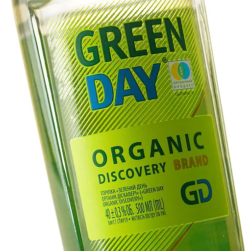 Горілка Green Day Organic Discovery 40% 0.5 л - фото 5