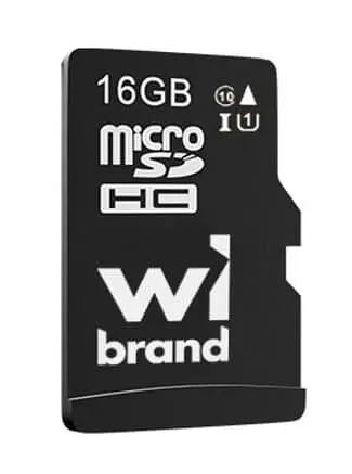 microSDHC (UHS-1) Wibrand 16Gb class 10 - фото 1