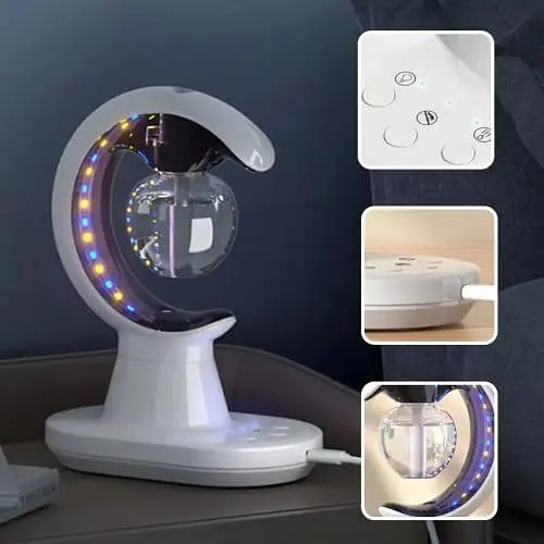 Увлажнитель воздуха с подсветкой и распылителем от комаров - фото 3