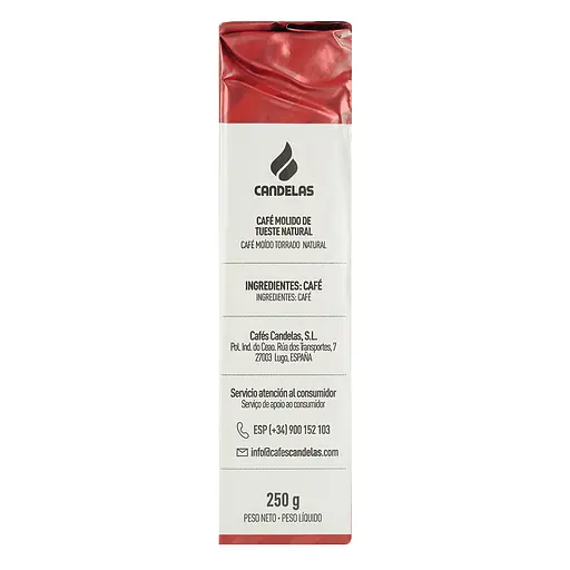 Кофе Candelas Essential Natural молотый 250 г - фото 5