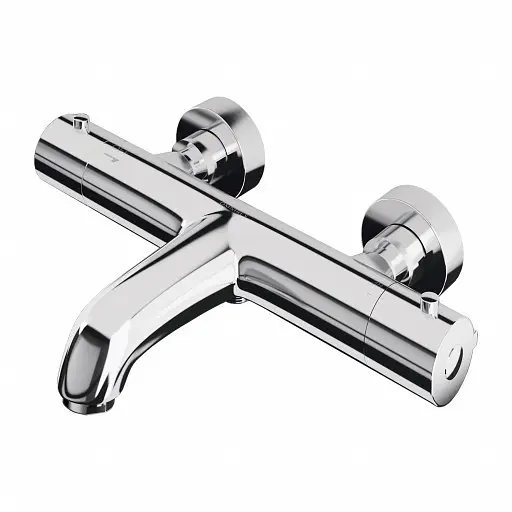 Змішувач для ванни з термостатом Omnires Y chrome Y1236/NCR Хром - фото 1