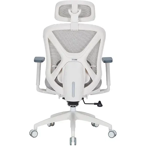 Крісло офісне Officepro Atlas OC630-W-LG-LG White/Light Gray (OC630-W-LG-LG) - фото 3