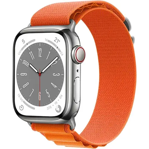 Ремешок DK для Apple Watch 38mm (Series 1 / 2 / 3) Polyester Alpine Loop (015173) (orange)