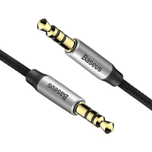 Кабель Baseus Yiven M30 AUX CAM30-BS1 1m Black [68695] - фото 3