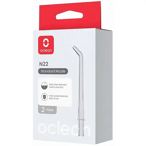 Насадка для ирригатора Oclean Nozzle Standard N22 for W10 Lite 2 шт. - фото 3