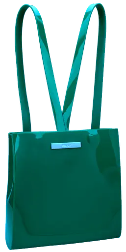 Женская каучуковая сумка-рюкзак трансформер Zaxy Closer Bag зеленая sum0028700 - фото 2