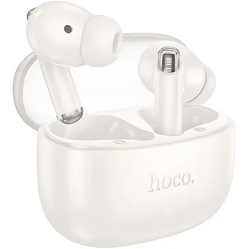 Бездротові TWS Bluetooth навушники Hoco EQ12 Rima Milky White (2249603434)