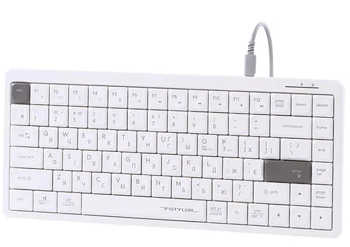 Клавіатура A4Tech A4-Tech Fstyler FX53 (White) (FX53 (White)) - фото 3
