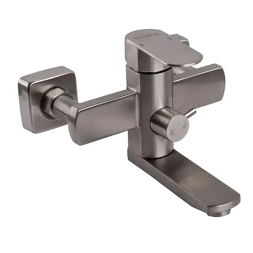 Смеситель для ванны Globus Lux Sorento SQ-102NHR Нержавеющая сталь - фото 1