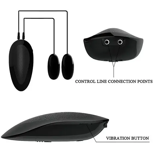 Мастурбатор с двойной вибрацией и двумя входами Crazy Bull BM-009107Z-1, Телесный - фото 6