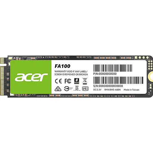 Накопичувач SSD Acer m.2 NVMe 256Gb FA100 240 250 (BL.9BWWA.118) - фото 1