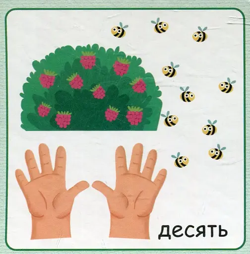 Від 1 до 10. Набір карток - фото 6