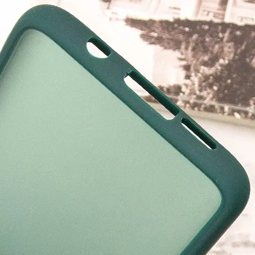Чохол TPU / PC Lyon Frosted для Xiaomi Redmi Note 8Pro Green - фото 6